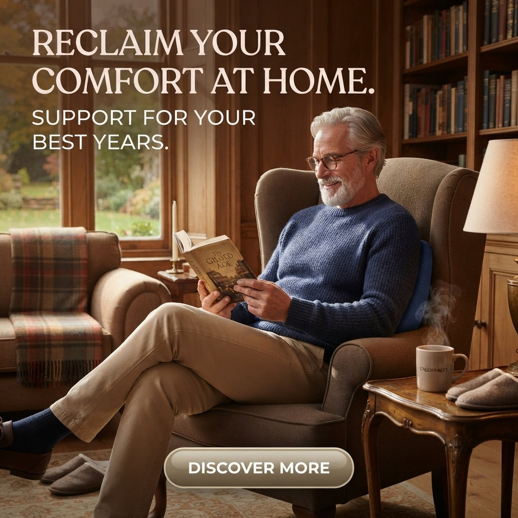 ErgoRelief™ Orthopedic Memory Foam Seat Cushion
