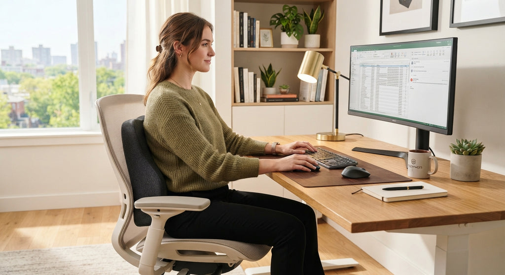 ErgoRelief™ Orthopedic Memory Foam Seat Cushion