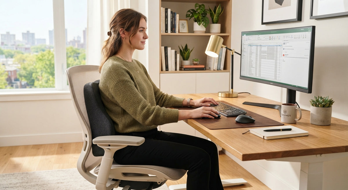 ErgoRelief™ Orthopedic Memory Foam Seat Cushion