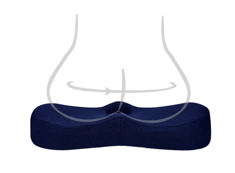 ErgoRelief™ Orthopedic Memory Foam Seat Cushion