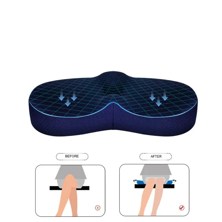 ErgoRelief™ Orthopedic Memory Foam Seat Cushion